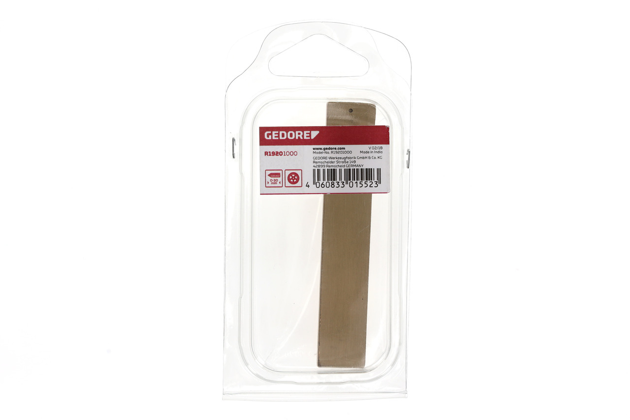 Tire tread depth gauge brass design
