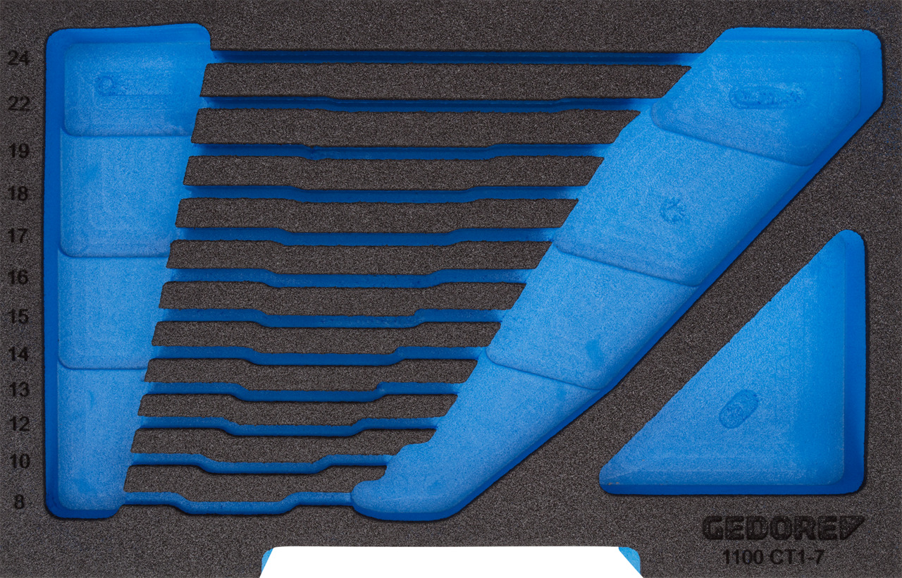 Foam insert 1/2 L-BOXX 136 empty