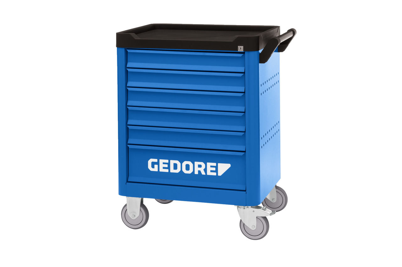 Tool trolley with assortment