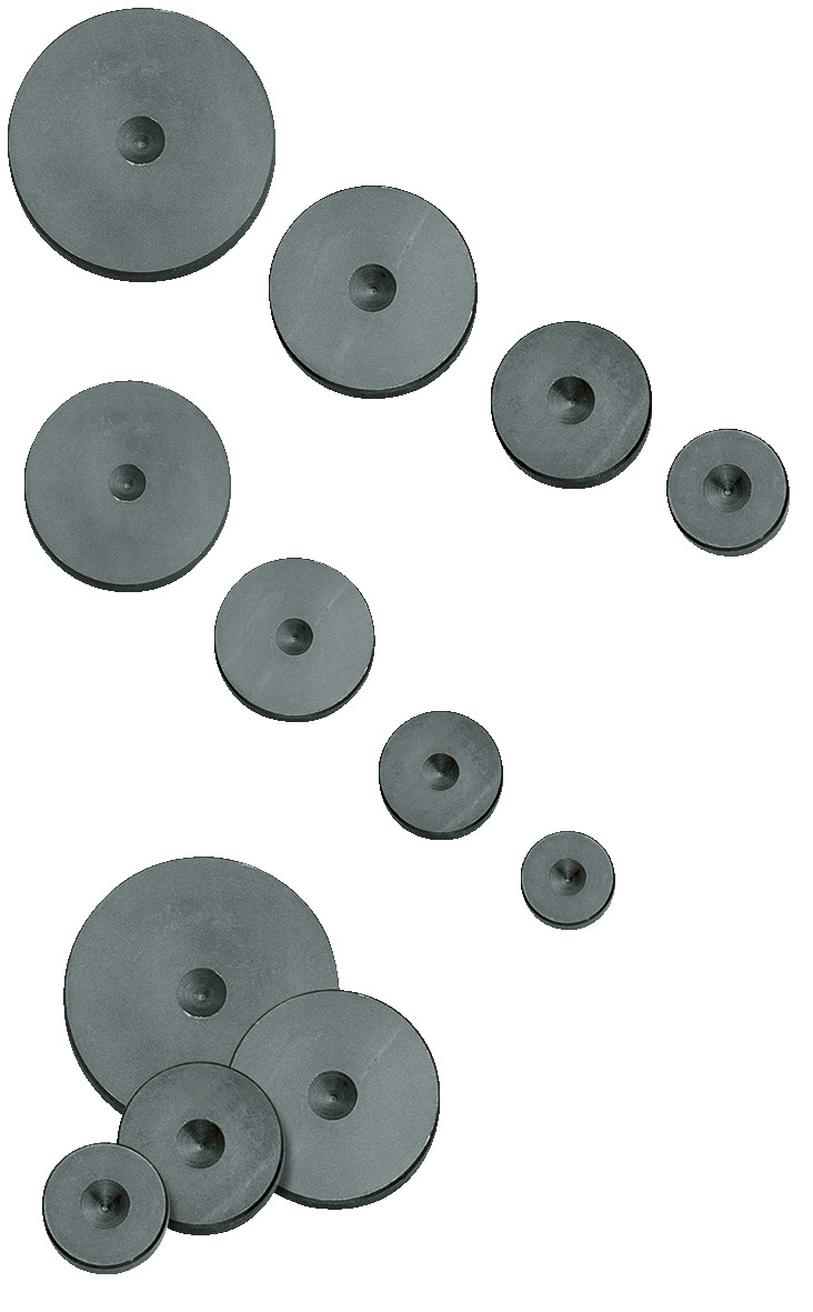 Spindle pressure pads d 25-64 mm