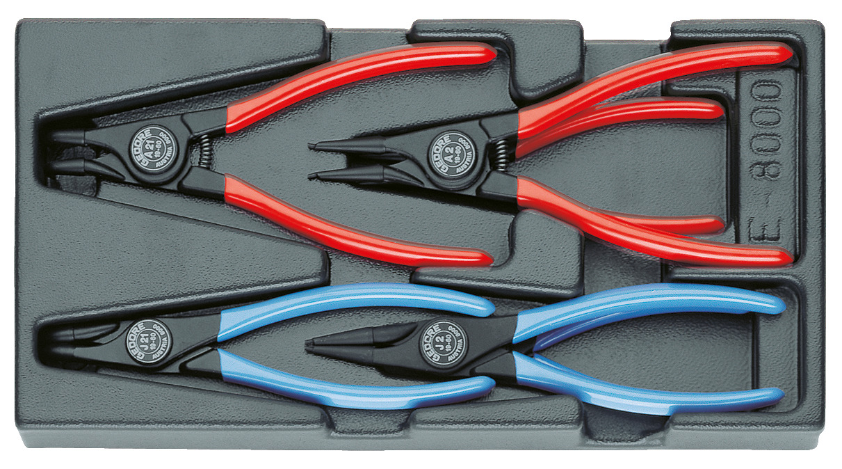 Circlip pliers in ES module