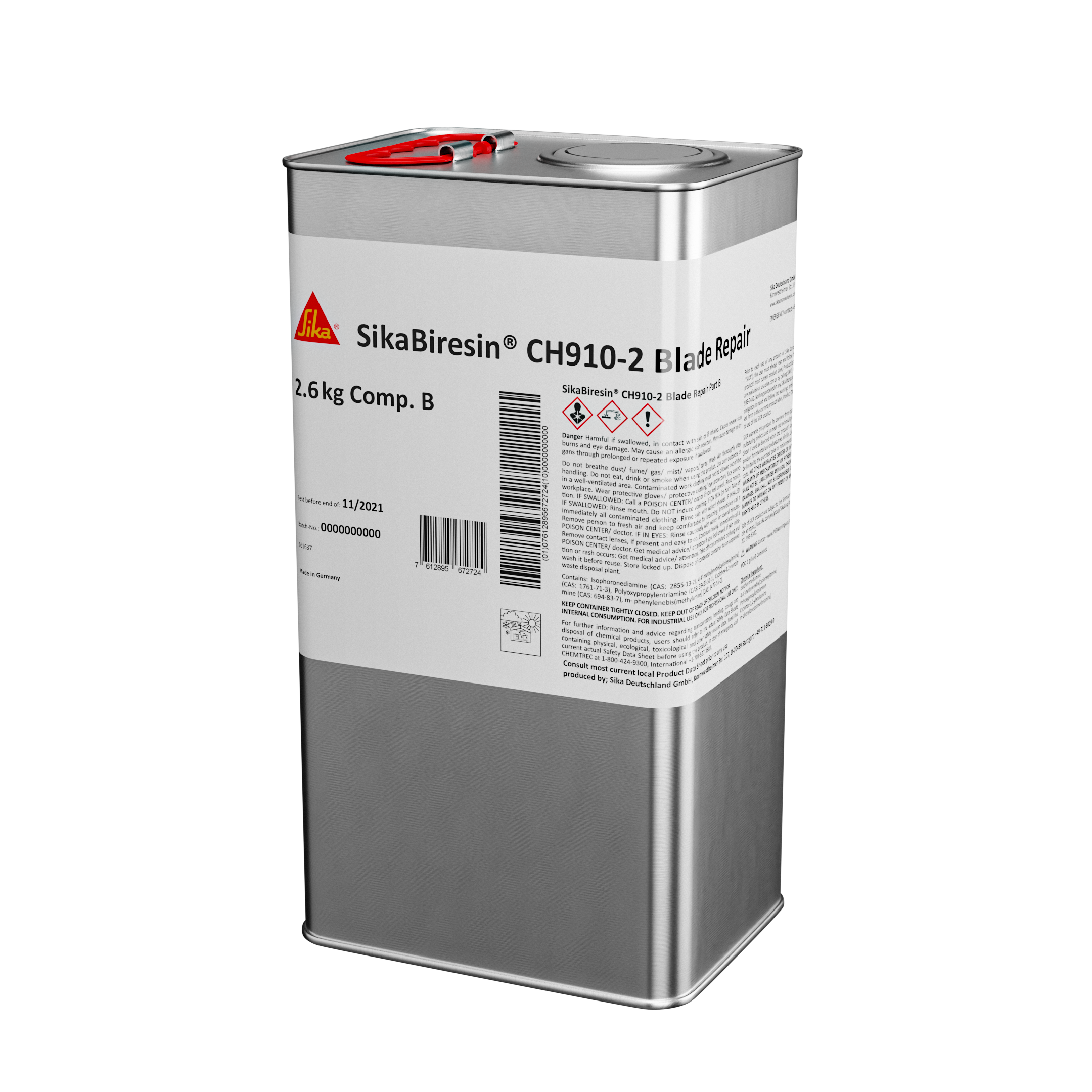 SikaBiresin CH910-5(B) hardener 4 KG
