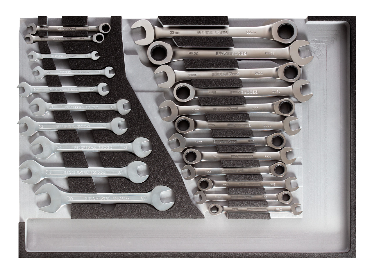 Spanner set 1/1 CT-module 22pcs