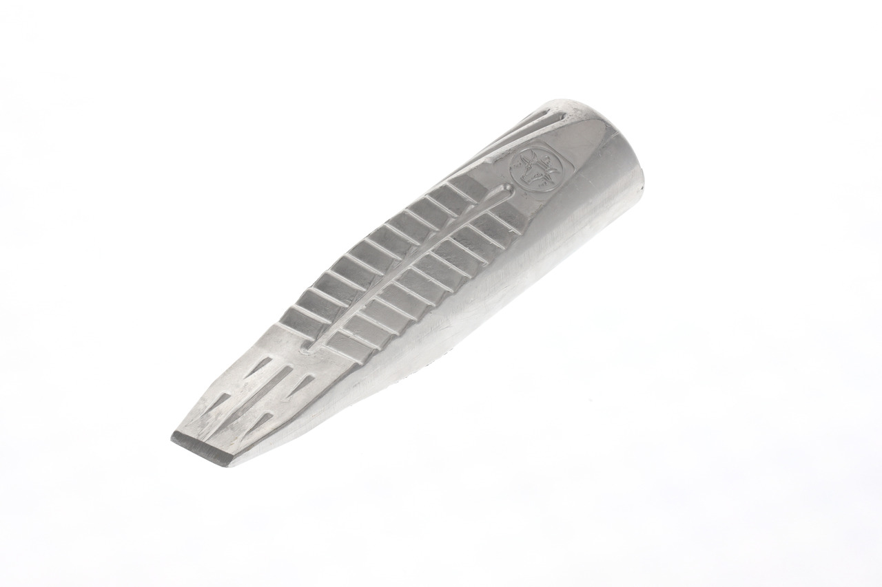 Twisted aluminium splitting wedge oval Twisted aluminium splitting wedge oval