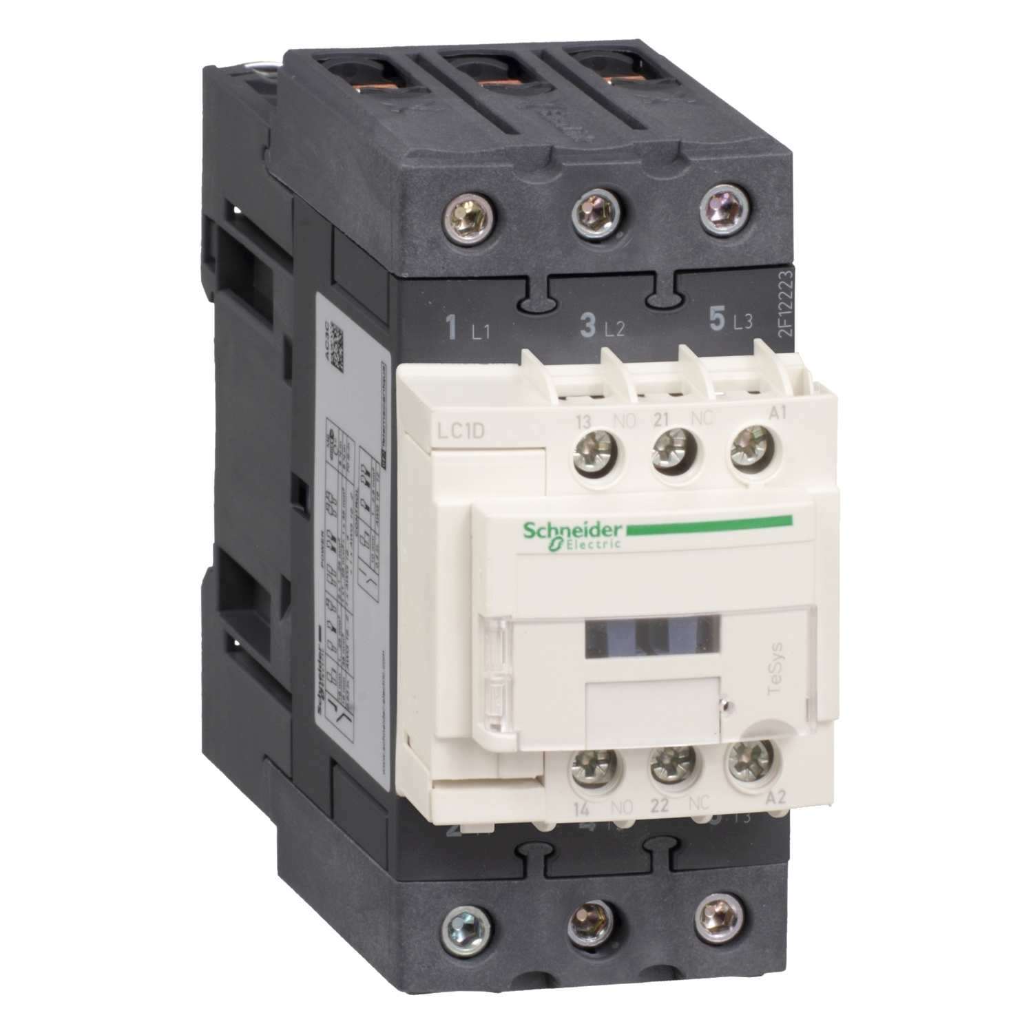 Schneider Electric Contactor 3P 50A 230V 50/60HZ, LC1D50AP7