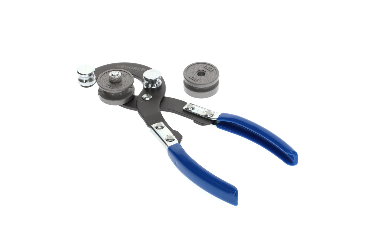 Universal pipe bending pliers