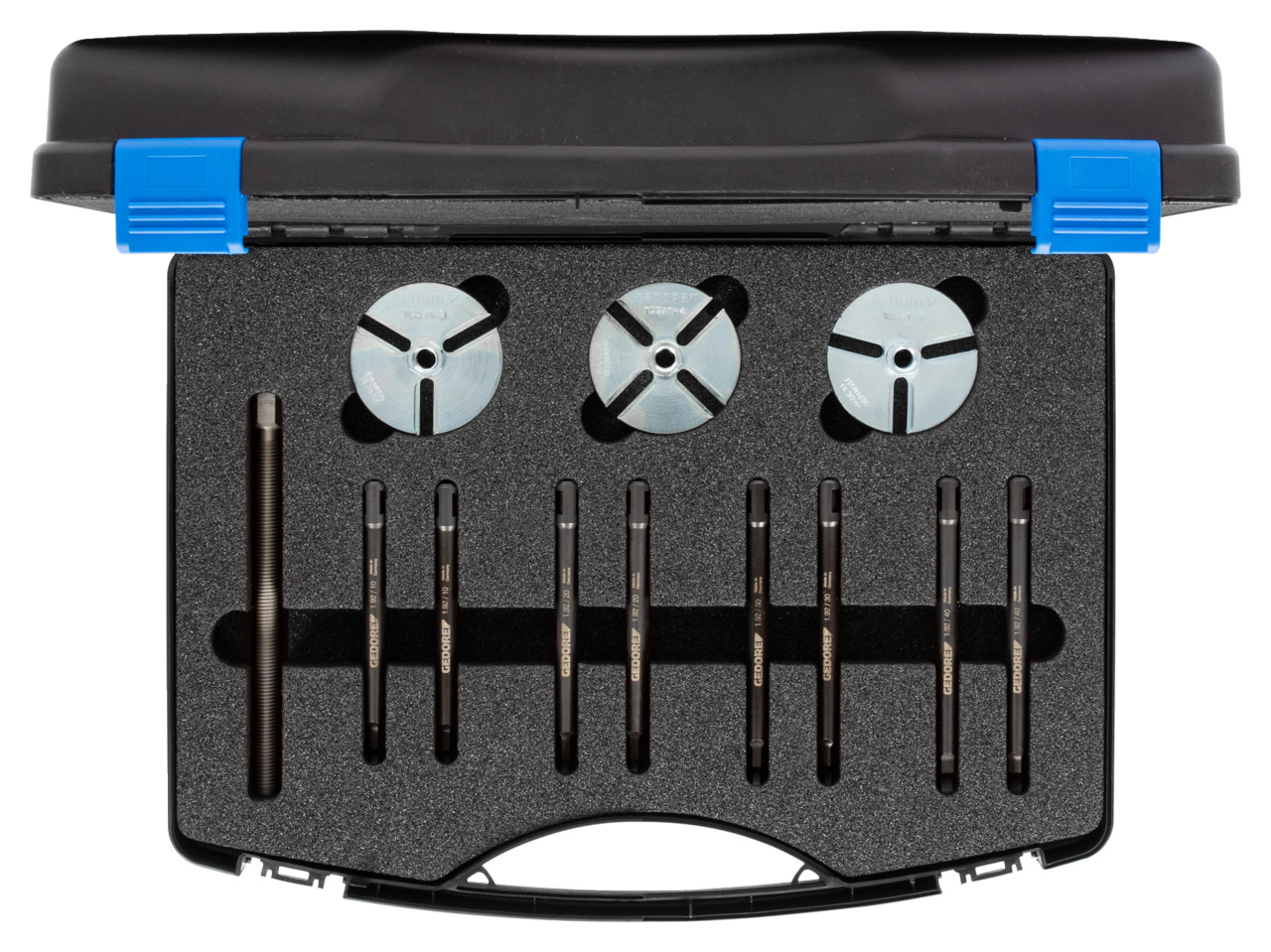 Patented ball bearing set of pullers PLUS