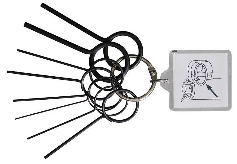 Retaining Pin Set, Ø0.8 mm - Ø2.4 mm