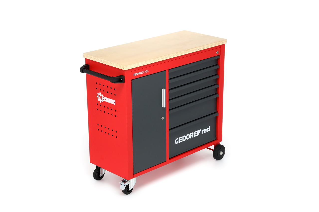 Tool trolley MECHANIC+ 6draw 988x431x935 Tool trolley MECHANIC+ 6draw 988x431x935