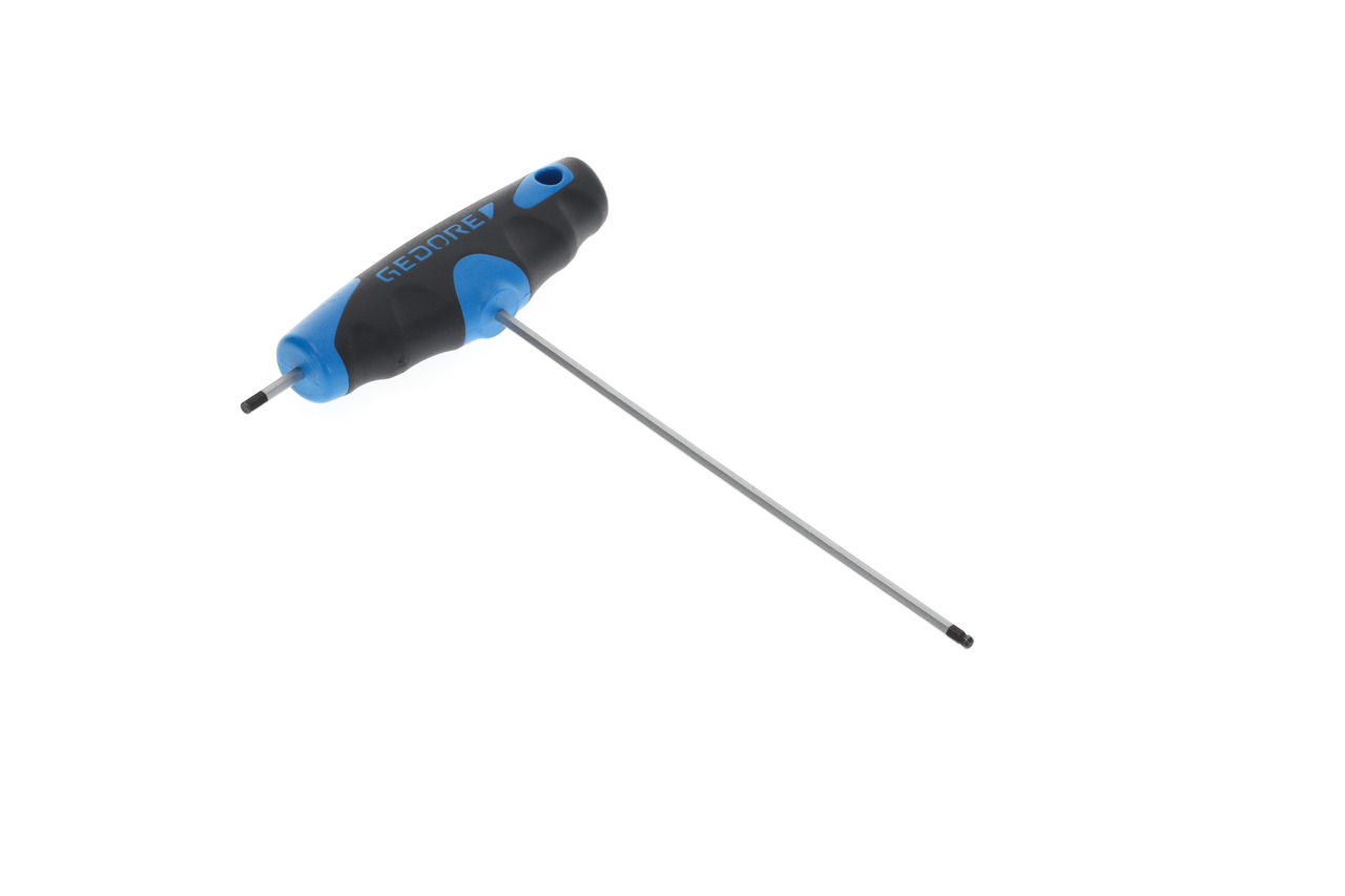 Hexagon socket key with 2C-T-handle Hexagon socket key with 2C-T-handle