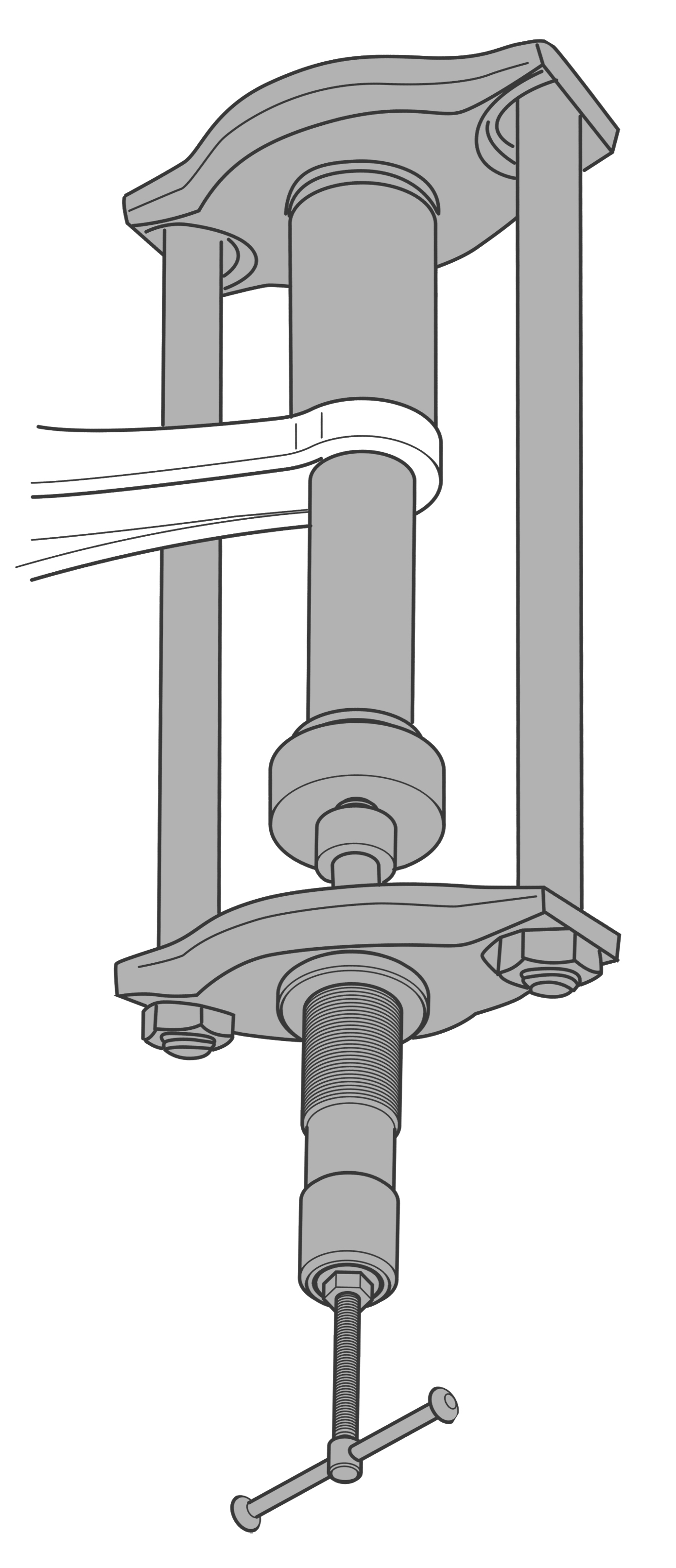 Press Frame (lightweight, short design) Press Frame (lightweight, short design)