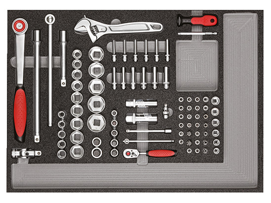 Tool set i.t.trolley MECHANIC bl. 129pcs