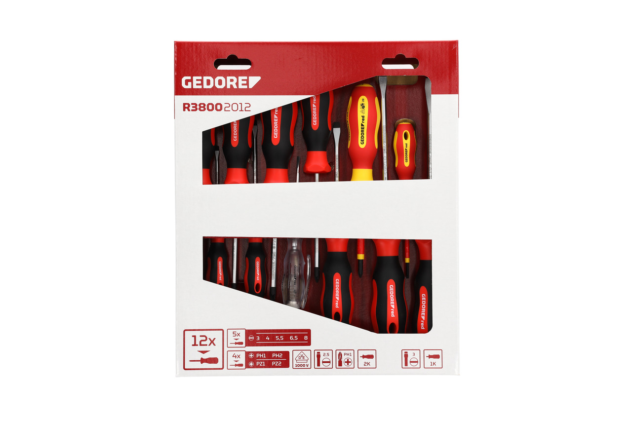 Screwdriver set PH+PZ+LS 2C-handle 12pcs Screwdriver set PH+PZ+LS 2C-handle 12pcs