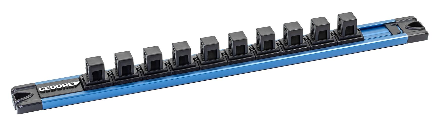 Magnetic tool holding rail 1/2"