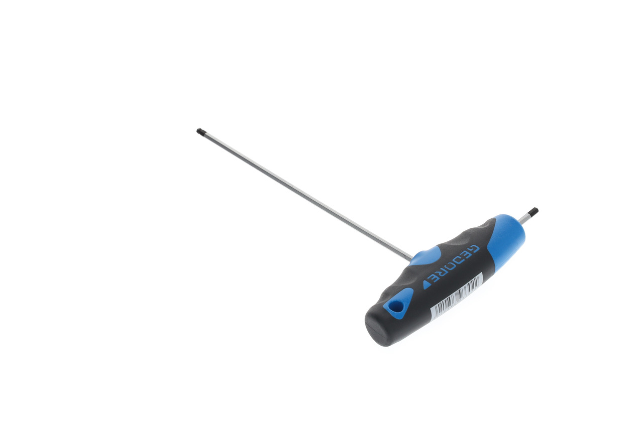 Hexagon socket key with 2C-T-handle Hexagon socket key with 2C-T-handle
