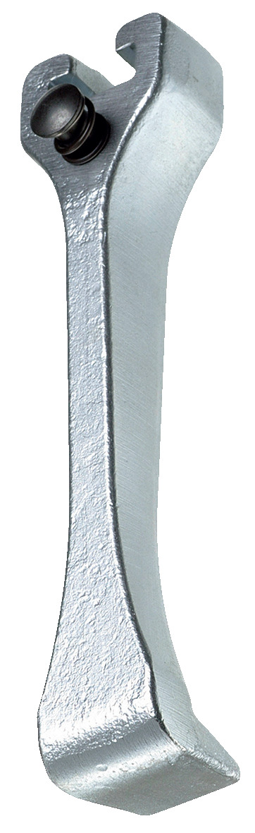 Pulling leg all steel with leg brake 100 mm