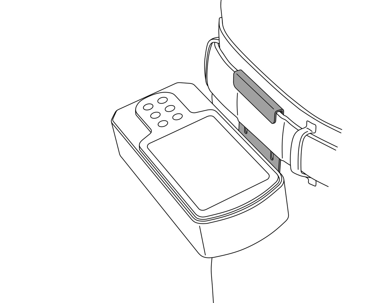 E-torc Q Display unit belt holder