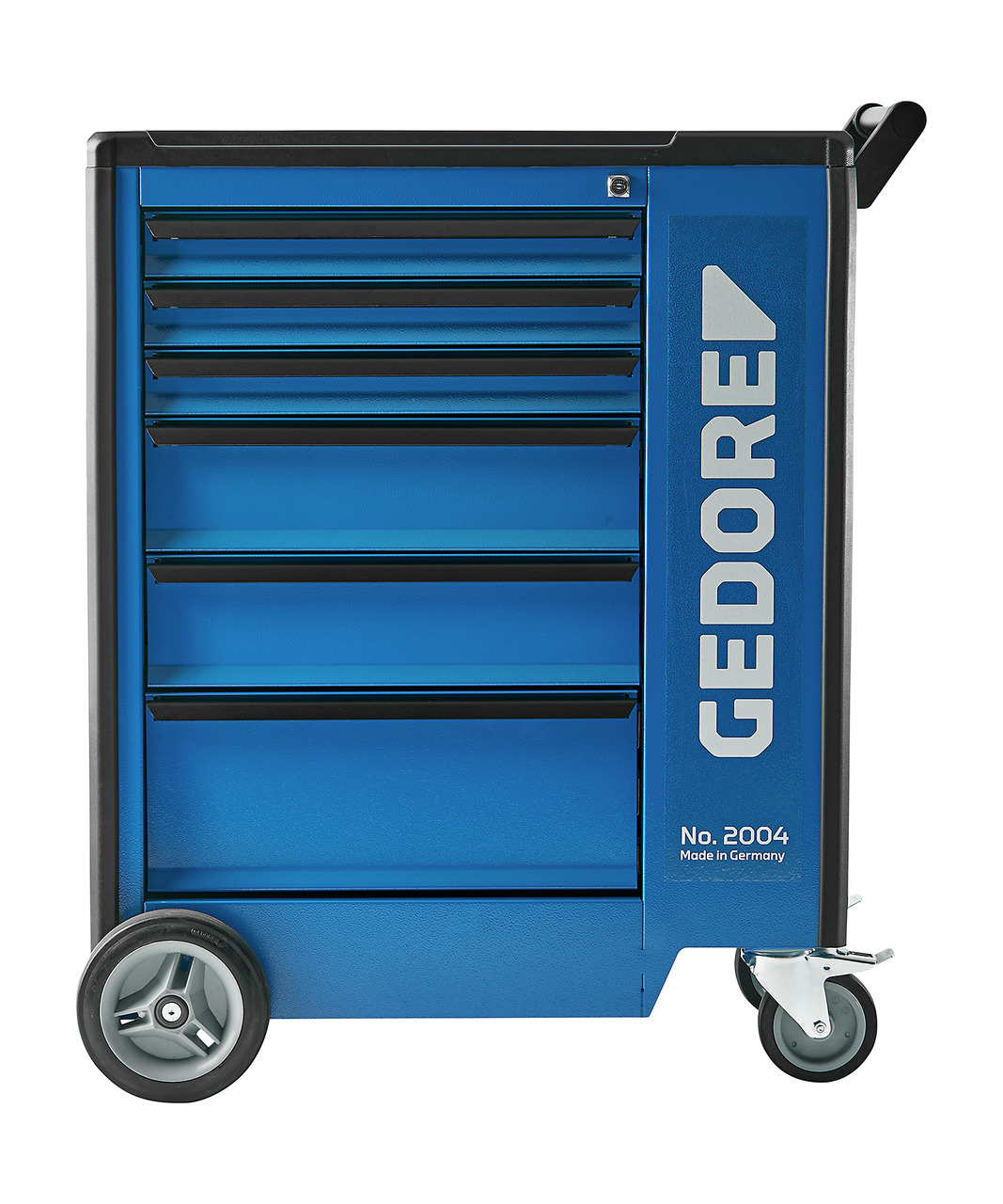 Tool trolley with 6 drawers