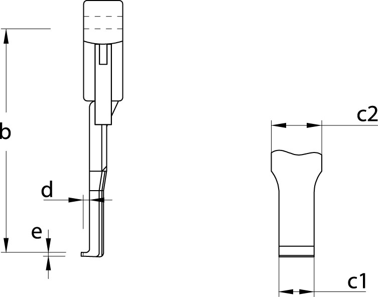 Pulling leg with quick-release clamp 150 mm Pulling leg with quick-release clamp 150 mm