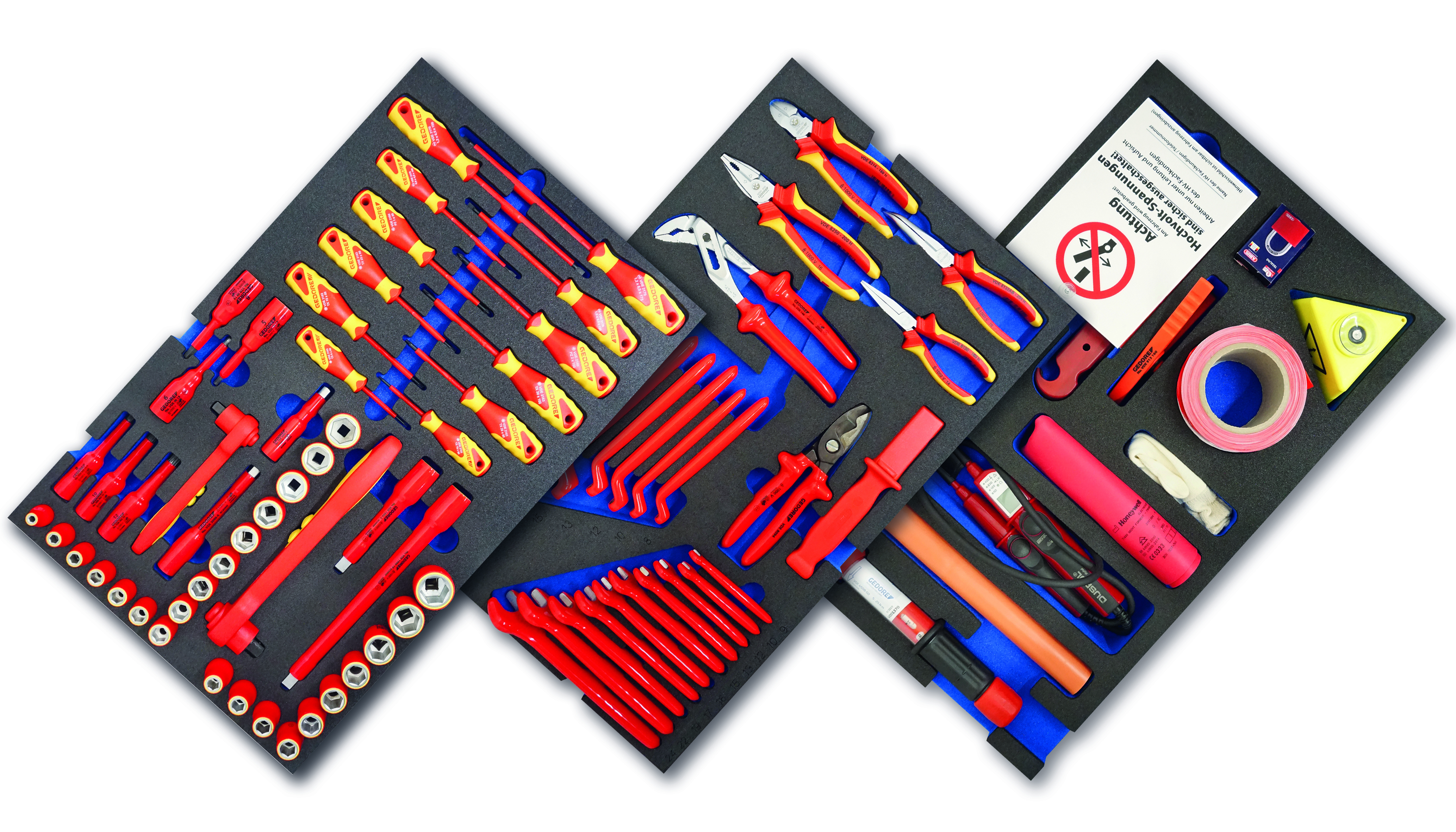 Tool Trolley including high voltage assortment,
