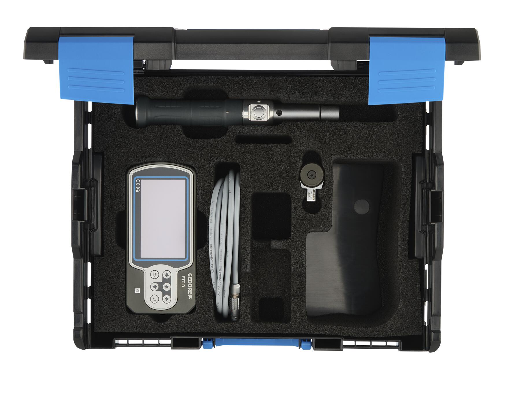Electr. torque wrench +cable +display