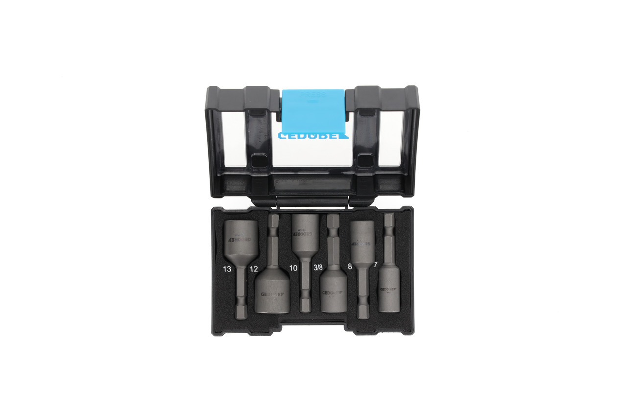 Bit box Nut setter 6 pieces