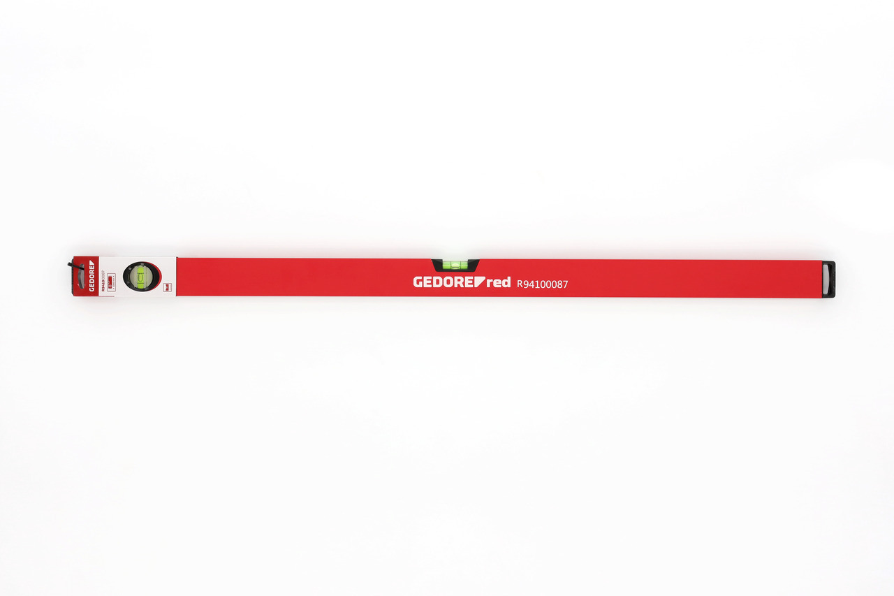 Spirit level l.1000mm 2xlevel alum.