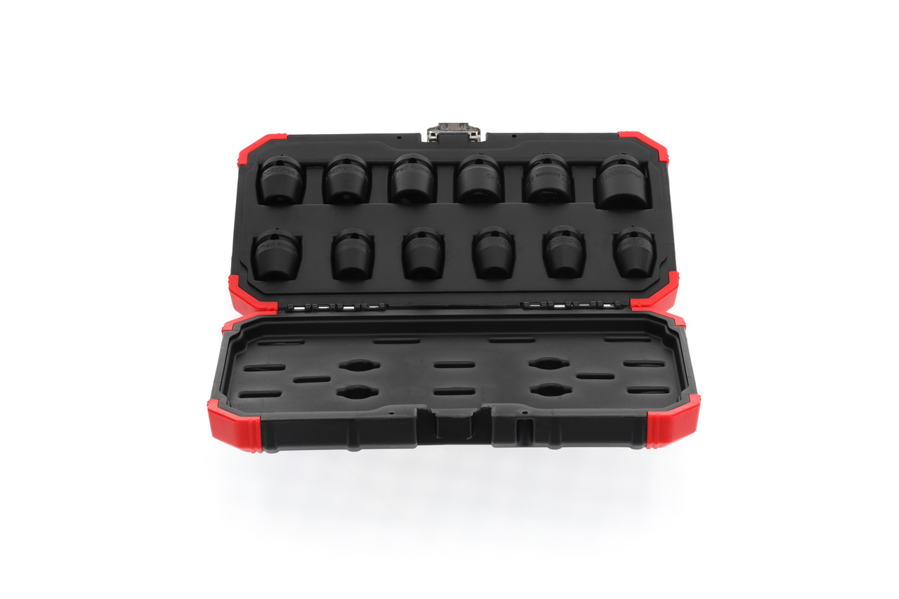 Impact socket set 1/2 12pcs