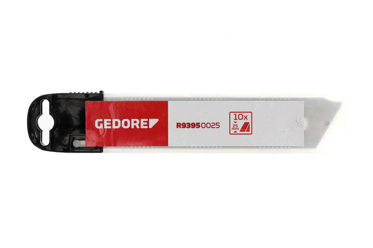 Spare break-off blades w.25mm 10pcs