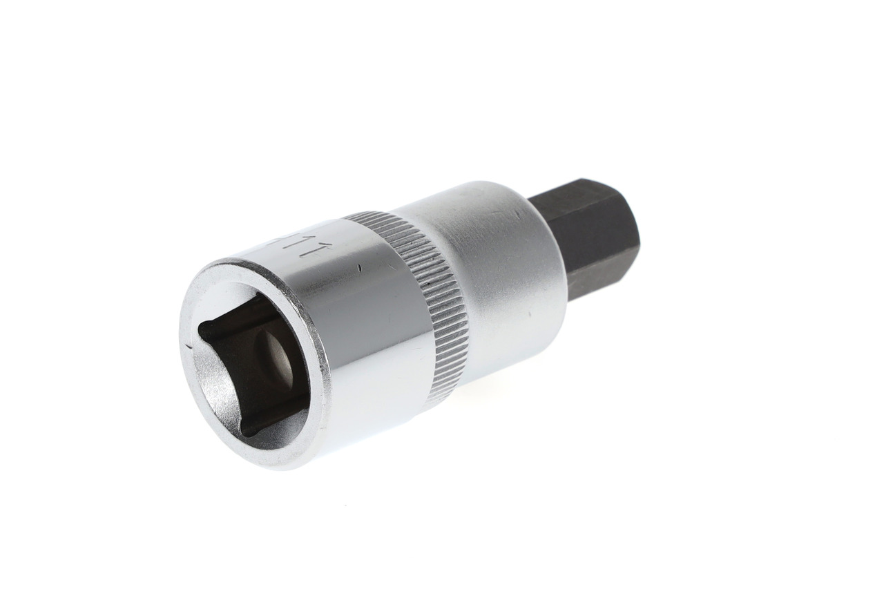 Screwdr.bit socket 1/2 size11mm l.55mm