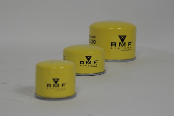 KL120 Anschraubluftfilter-Element, gelb mit Dichtung, 3 Mikron Glasfaser, für Serien 121 und 122