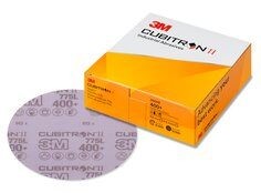 3M Cubitron II Hookit Clean Sanding Film Disc 775L, 150 mm, 400+