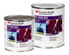3M Scotch-Weld Paste Adhesive EC-9323 B/A, ECS 6054-1012, 1L