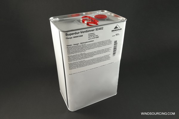 Bergolin Superdur Thinner 5D402, transparent, 10 ltr.