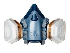 3M Reusable Half Mask Respirator Kit, A2P3 R Filter, Medium Mask, 50733