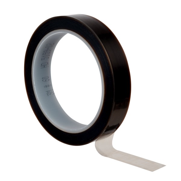 3M™ PTFE Film Electrical Tape 60, Translucent, Silicone Adhesive, 15mm x 33m