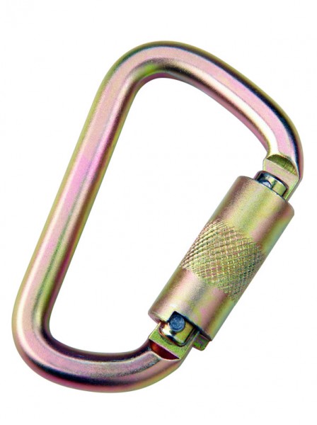 3M Self-Locking Carabiners with a Twist Lock, with 17 mm opening, 2000112