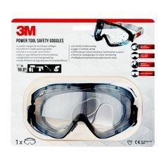 3M Power Tool Safety Goggles 2890S, clear