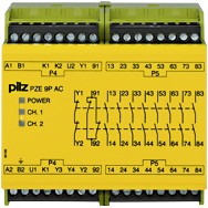 PZE 9P 24VACDC 24-240VACDC 8n/o 1n/c