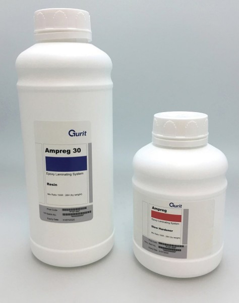 AMPREG 30 R/H FAST 4.66KG kit, epoxy resin + hardener