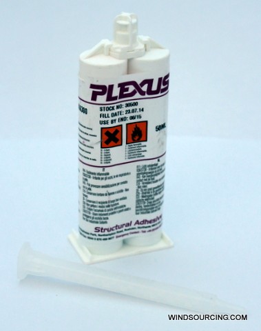 Plexus MA 300 adhesive &amp; activator, 400 ml cartridge incl. mixing nozzle