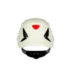 3M SecureFit X5500 Safety Helmet, Non-vented, CE, White, X5501NVE-CE