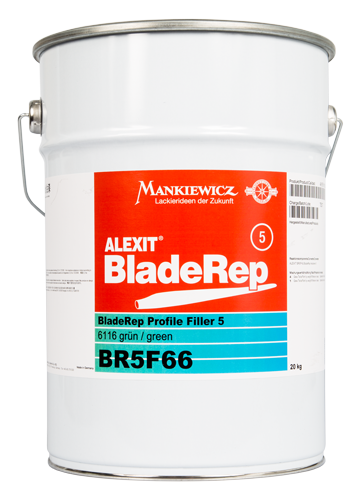 ALEXIT BladeRep Profile Filler 5, 6116 Grün, 20 kg, BR5F66