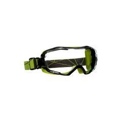 3M GoggleGear 6000 Safety Goggles, Lime Green Shroud, Scotchgard Anti-Fog / Anti-Scratch Coating (K&amp;N), Clear Lens, GG6001SGAF-GRN-EU