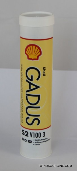 Shell Gadus S2 V100 3 (Shell Alvania RL 3), special grease, 0,4 kg cartridge