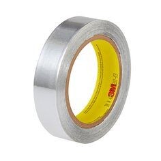 3M Aluminium Foil Tape 431, Silver, 12 mm x 55 m, 0.09 mm