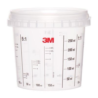 3M Mixing cup, 365 ml (1 box=90 units), 7000032397