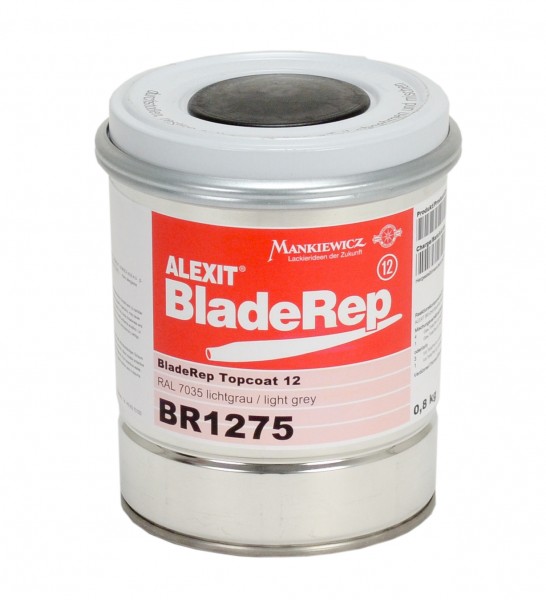 ALEXIT BladeRep Topcoat 12, RAL 9003 Signalweiss, 1 kg Kit, BR1293