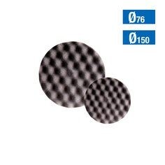 3M Perfect-It High Gloss Polishing Pad, Black, Convoluted, 150 mm, PN09378