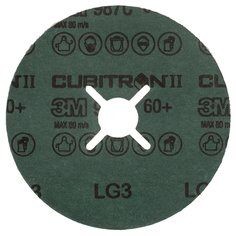3M Cubitron II Fibre Disc 987C, 125mm x 22mm, 60+, Slotted